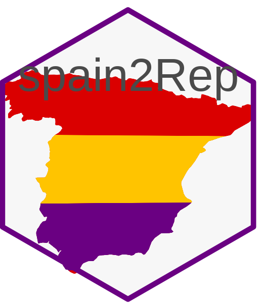 spain2Rep hex logo