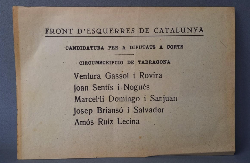 Elecciones generales - Tercera Legislatura, 1936
